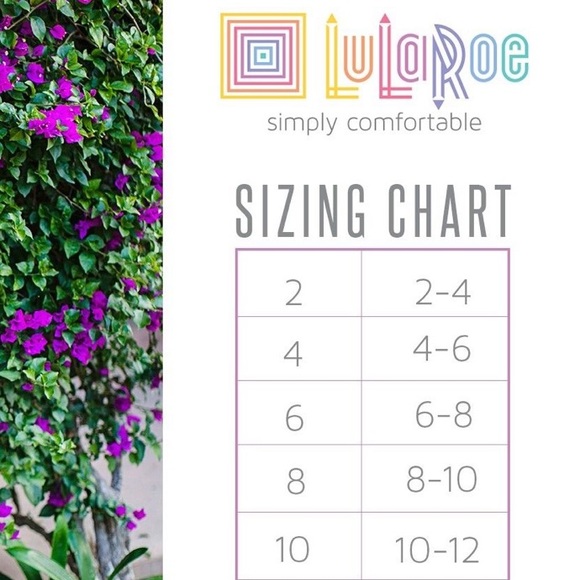 ( Bundle ) Size 2, LuLaRoe Kid Skirt (4 skirts) - Picture 8 of 8